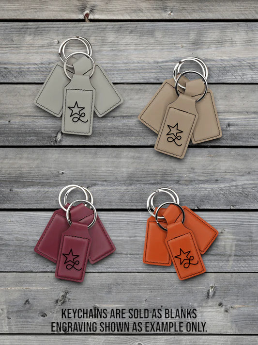 Laser Engraved Key Chains