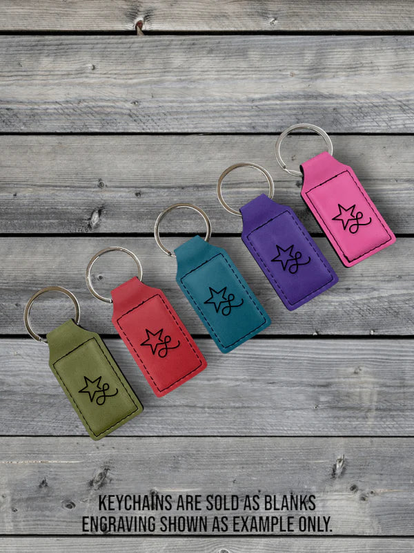 Laser Engraved Key Chains